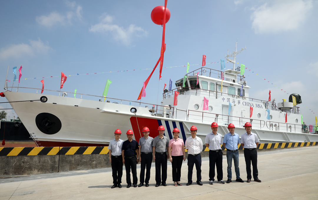 Jianglong Shipbuilding Co., Ltd. Batch construction of the 40-meter class B patr