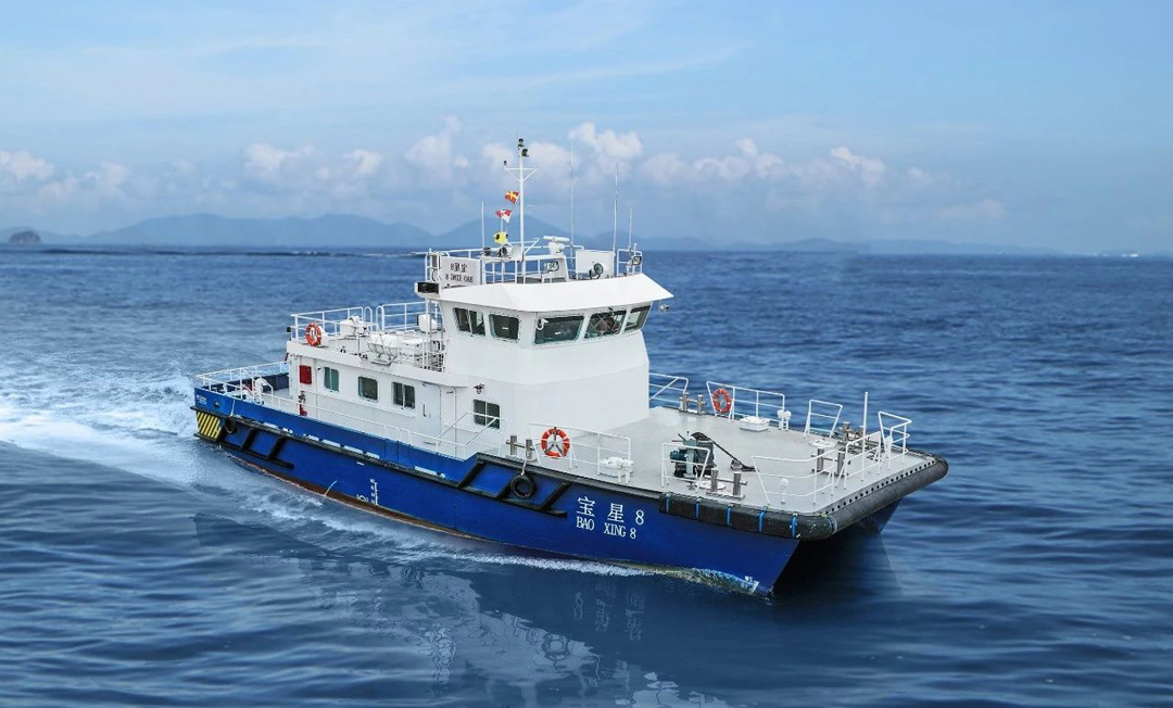 Jianglong Shipbuilding tailored the SOV to the offshore wind farm
