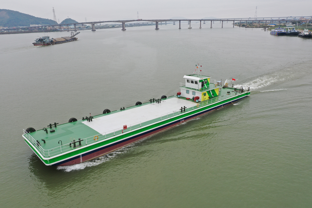 China's First Methanol Fueled Boat Launched Independently