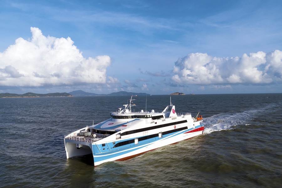 Successful Sea Trials of “Beiyou 26” – The 1200Pax Luxurious Aluminum High-speed Ferry Manufactured by Aulong