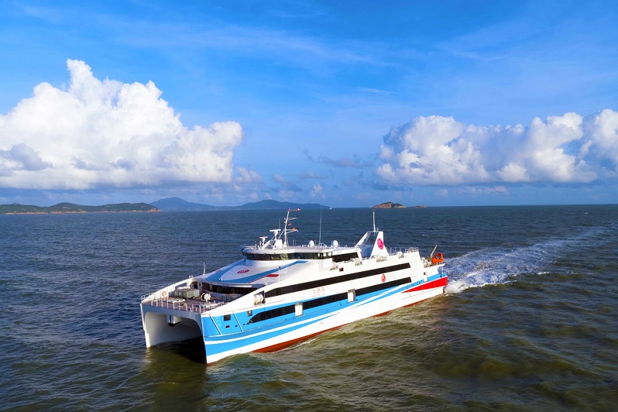 Aulong Product | The First Luxurious 1200Pax High-speed Aluminum Ferry in Domestic China – Successful Delivery of “Beiyou 26”
